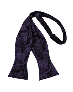 Cardi Self Tie Amethyst Tapestry Bow Tie