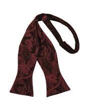 Cardi Self Tie Apple Tapestry Bow Tie