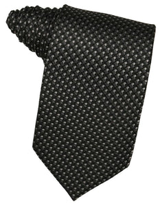 Asphalt Venetian Necktie