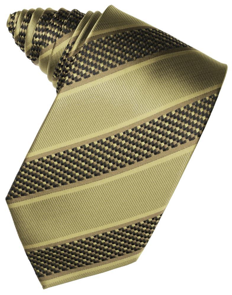 Champagne Venetian Stripe Necktie