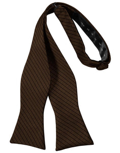 Cardi Self Tie Chocolate Palermo Bow Tie