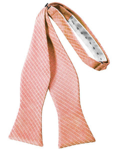 Cardi Self Tie Coral Palermo Bow Tie