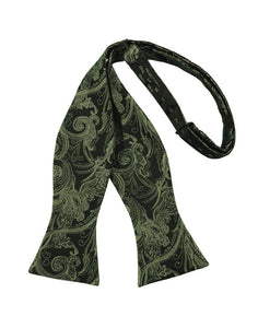 Cardi Self Tie Fern Tapestry Bow Tie