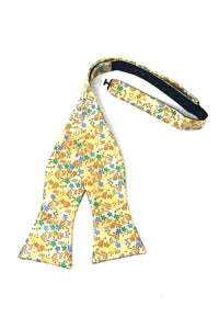 Cardi Self Tie Gold Enchantment Bow Tie