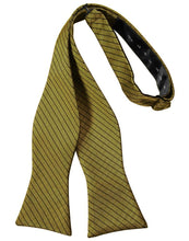 Cardi Self Tie Gold Palermo Bow Tie