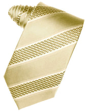 Harvest Maize Venetian Stripe Necktie