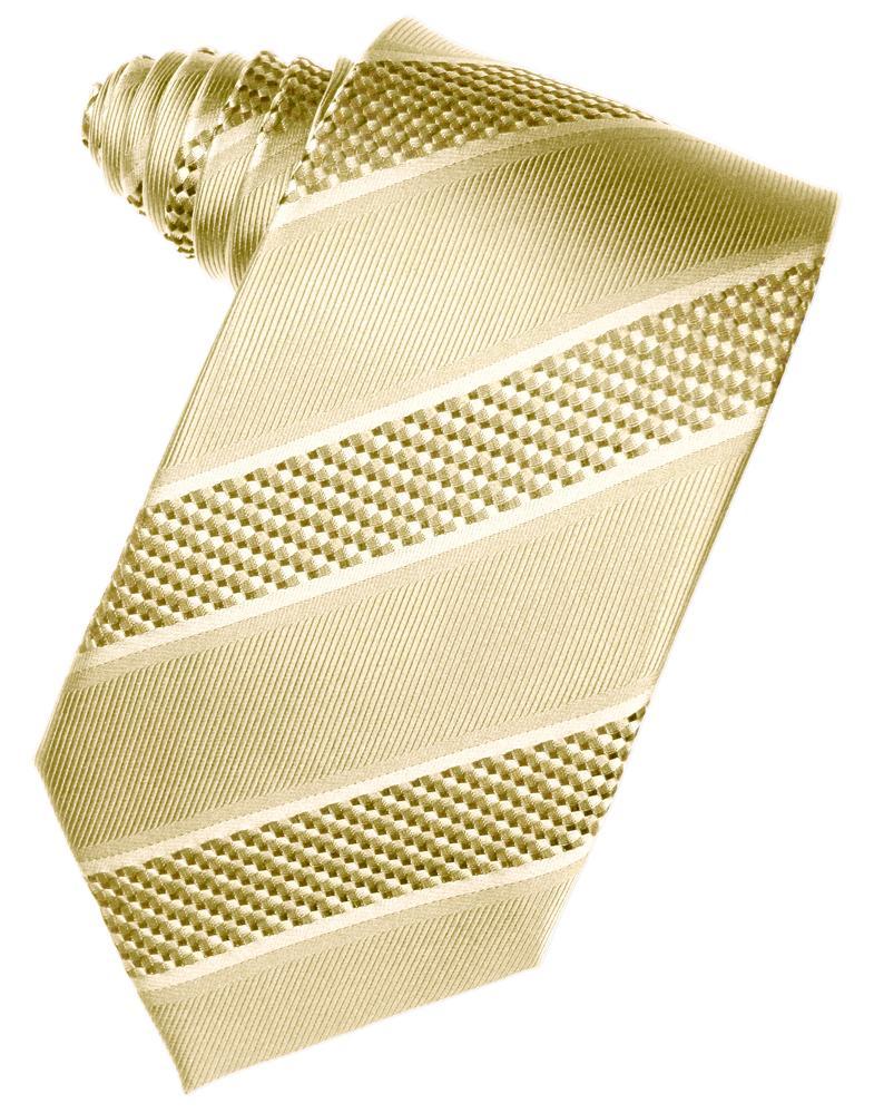 Harvest Maize Venetian Stripe Necktie