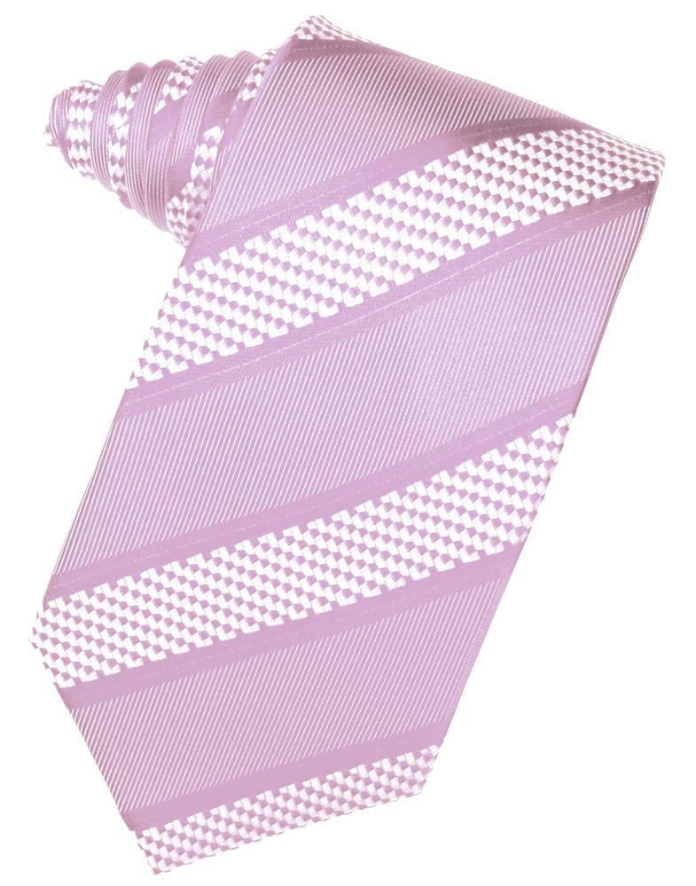 Lavender Venetian Stripe Necktie