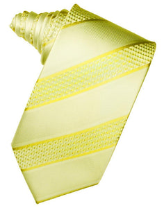 Lemon Venetian Stripe Necktie