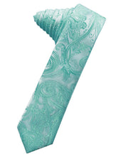 Mermaid Tapestry Skinny Necktie