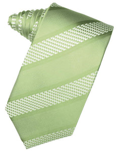Mint Venetian Stripe Necktie