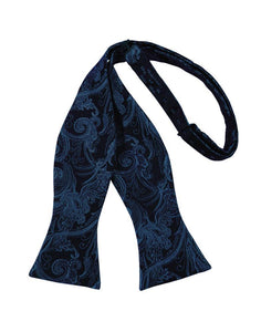 Cardi Self Tie Peacock Tapestry Bow Tie