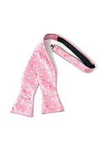 Cardi Self Tie Pink Enchantment Bow Tie