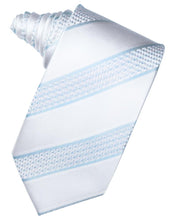 Powder Blue Venetian Stripe Necktie