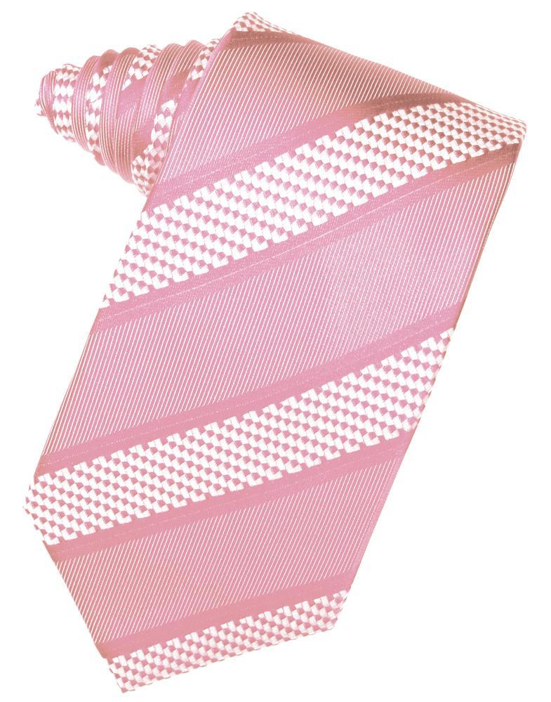 Rose Venetian Stripe Necktie