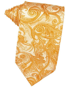 Tangerine Tapestry Necktie