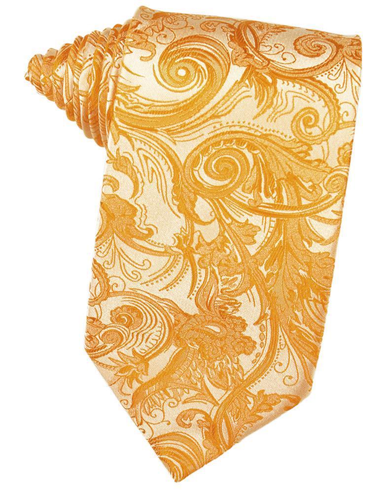 Tangerine Tapestry Necktie