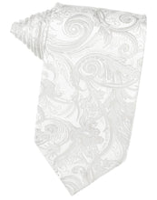 White Tapestry Necktie