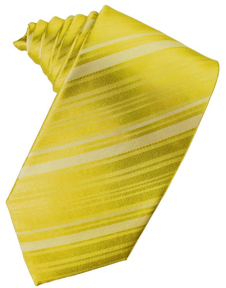 Willow Striped Satin Necktie