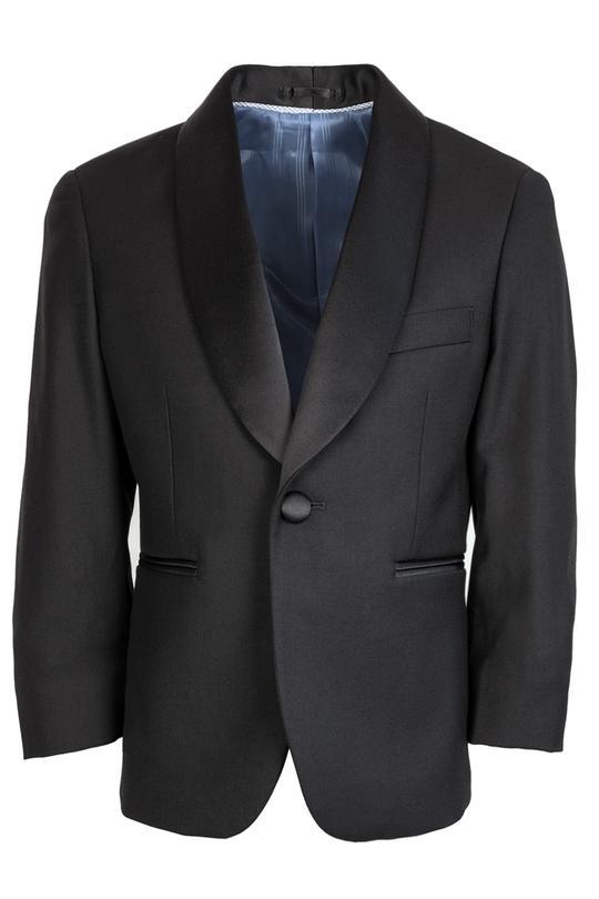 Cardi "Seville" Kids Black Tuxedo Jacket (Separates)