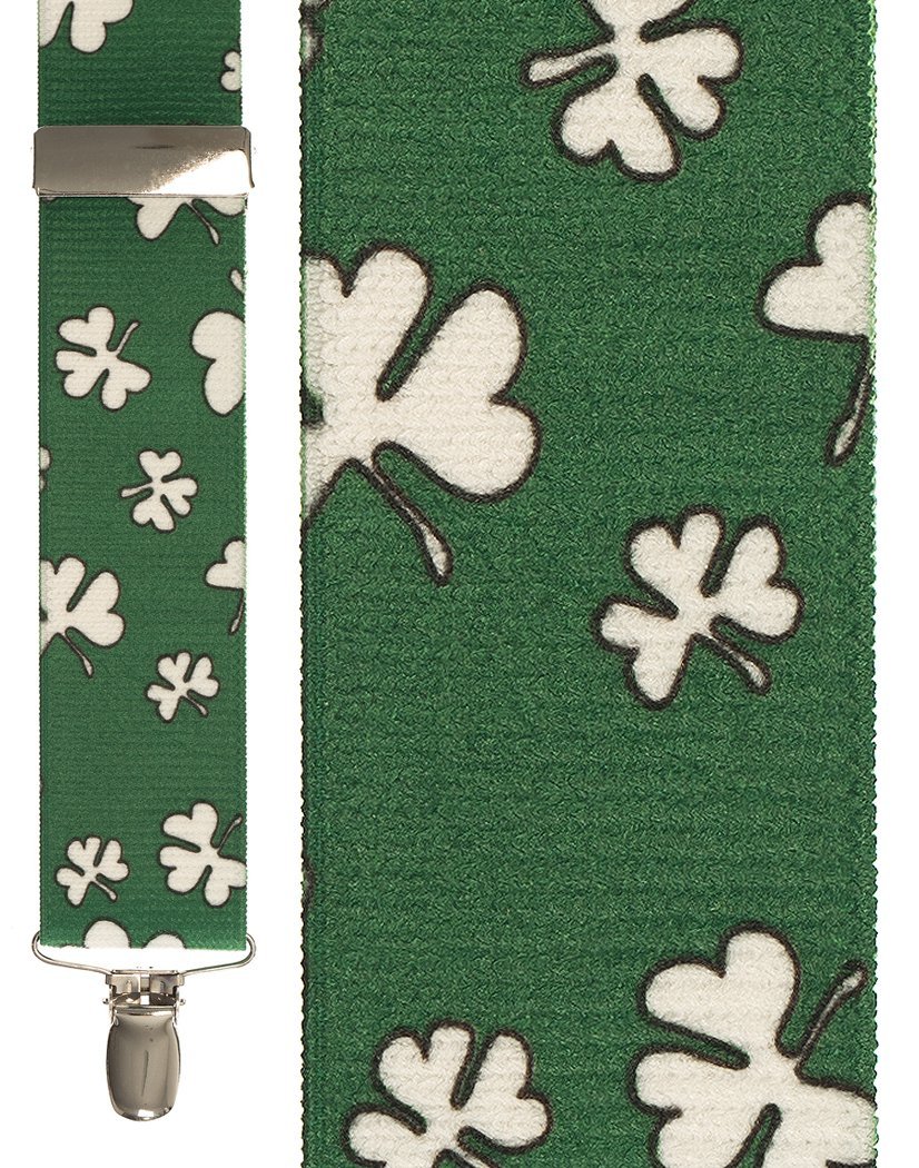 Cardi "Shamrocks" Suspenders