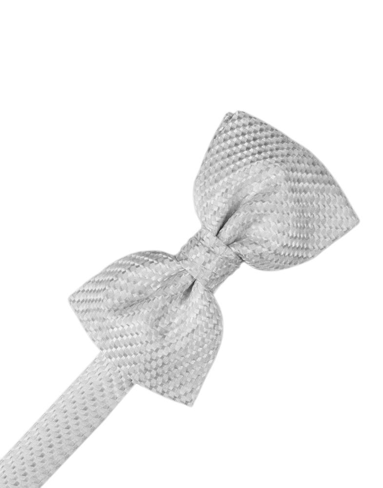 Silver Venetian Bow Tie