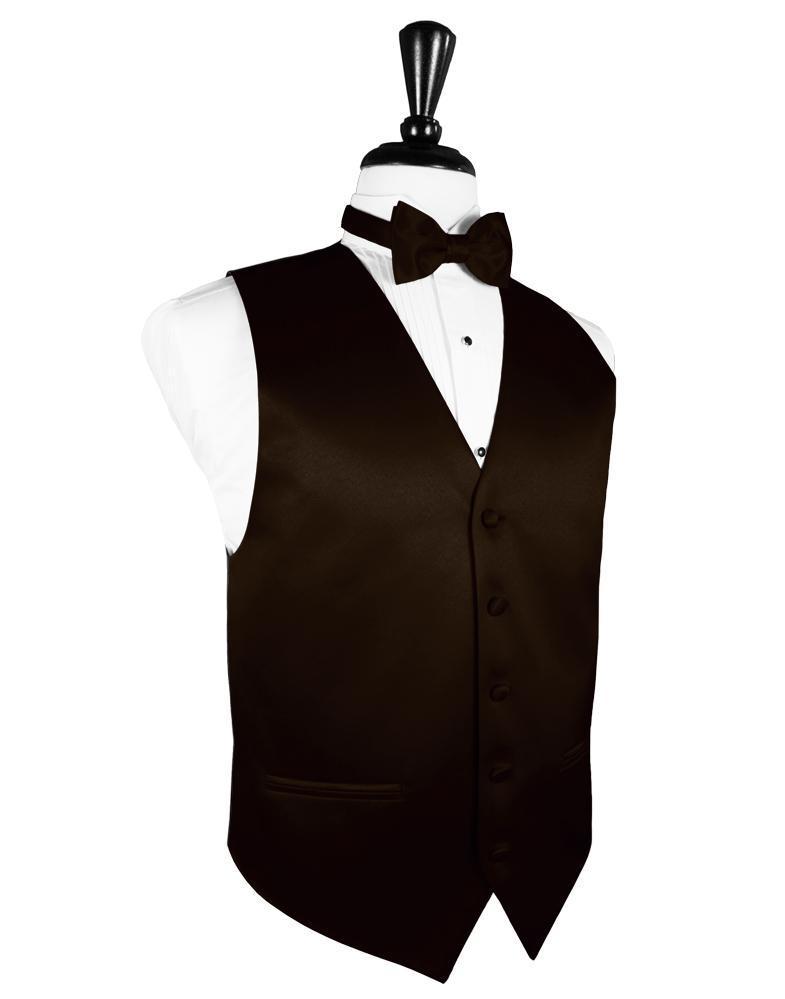 Truffle Luxury Satin Tuxedo Vest Truffle Luxury Satin Tuxedo Vest