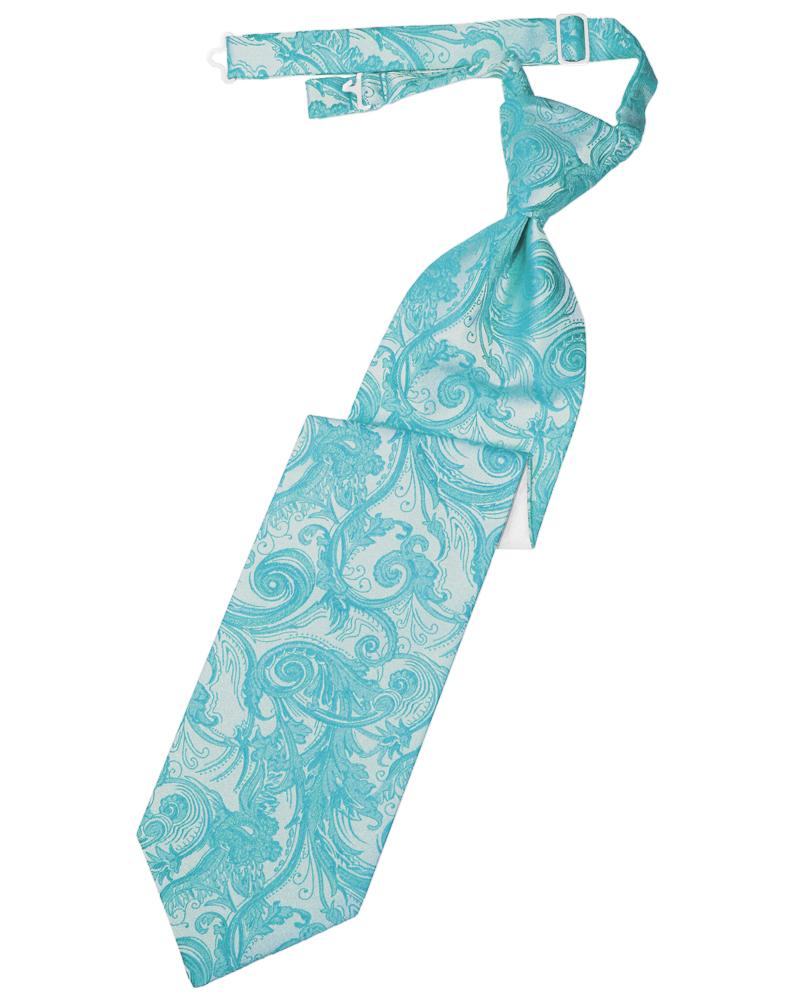 Cardi Turquoise Tapestry Kids Necktie