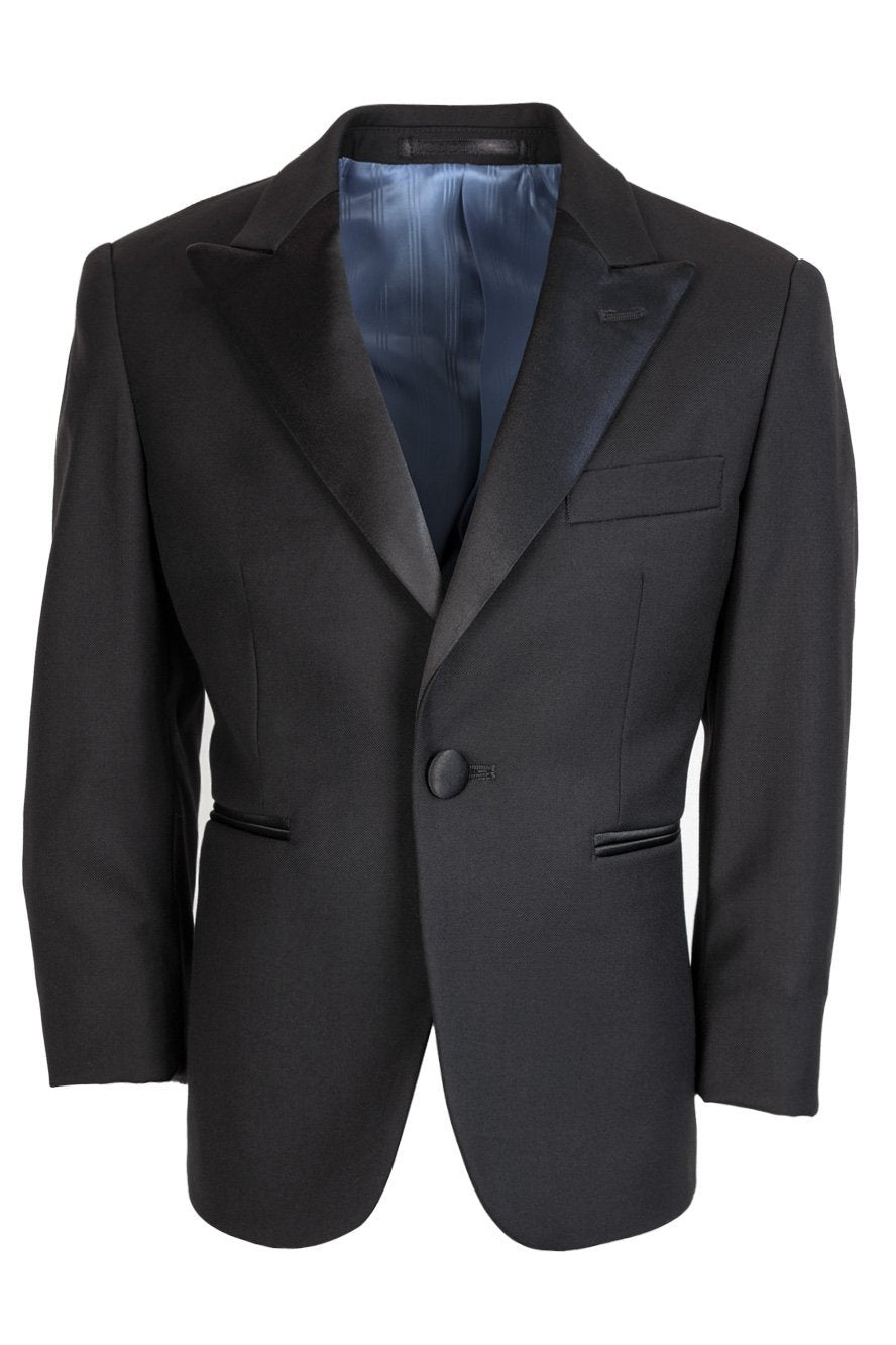 Cardi "Vienna" Kids Black Tuxedo Jacket (Separates)