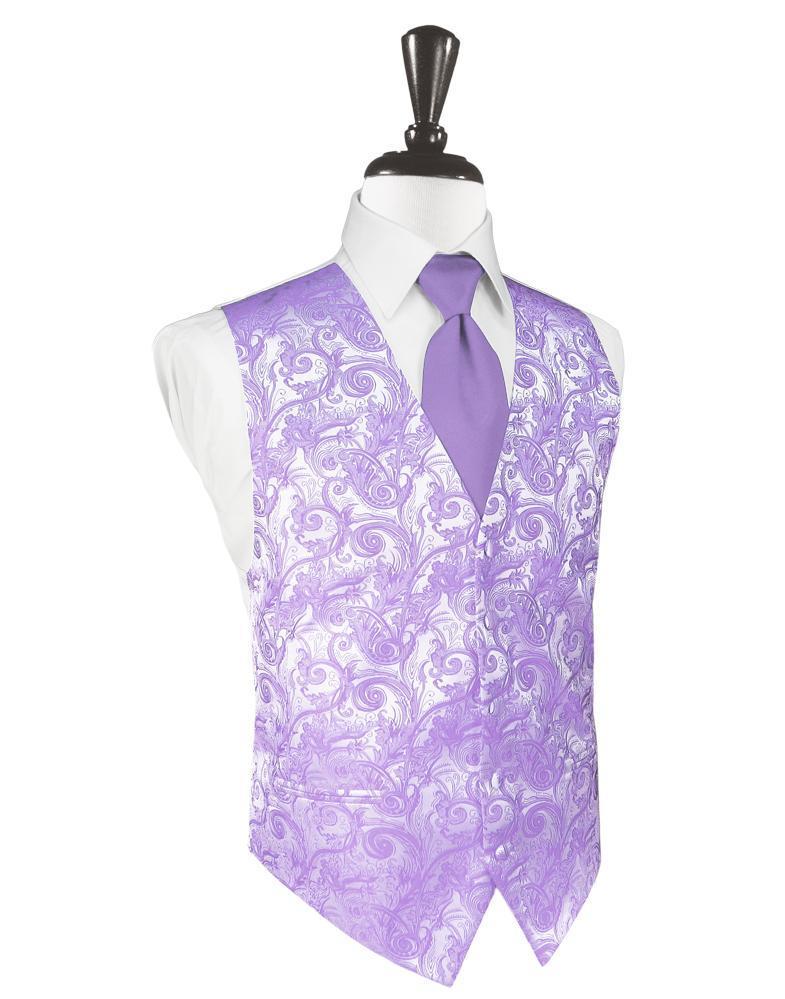 Wisteria Tapestry Tuxedo Vest