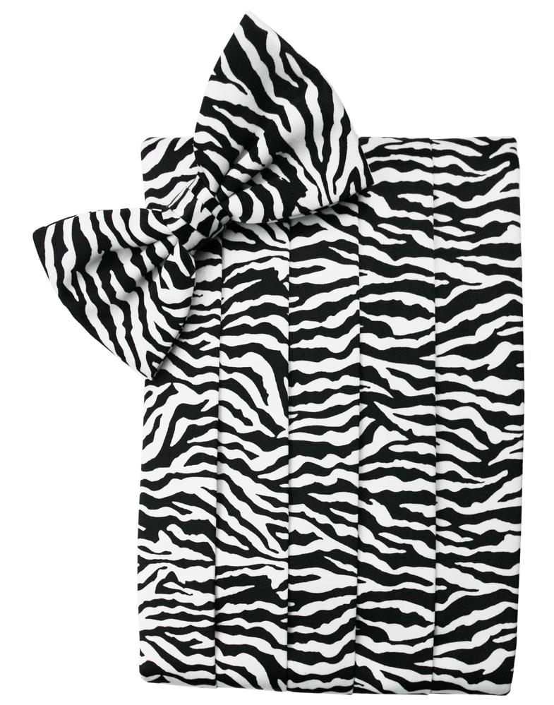 Cardi Zebra Cummerbund