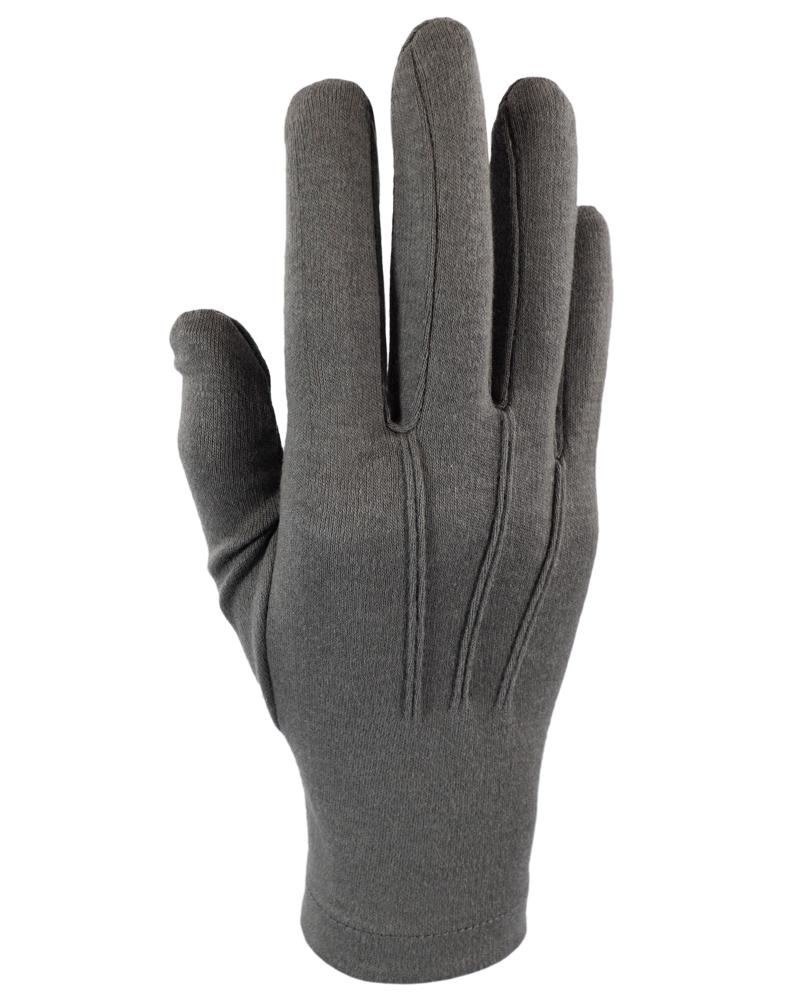 Classic Collection Grey Cotton Gloves