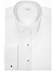 Cristoforo Cardi Carlo White Swiss Pleat Wingtip Tuxedo Shirt 16 34-35 Cristoforo Cardi Carlo White Swiss Pleat Wingtip Tuxedo Shirt 16 34-35