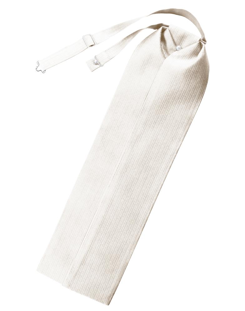 Ivory Faille Silk Ascot Ivory Faille Silk Ascot