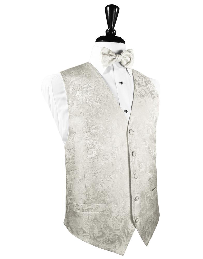 Ivory Tapestry Tuxedo Vest Ivory Tapestry Tuxedo Vest