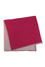 Cristoforo Cardi Pink Silk & Cotton Blend Quad Pocket Square