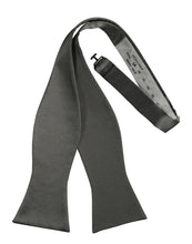 Cristoforo Cardi Self Tie Silver Noble Silk Bow Tie