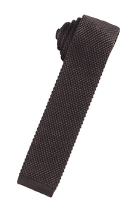 Truffle Silk Knit Necktie