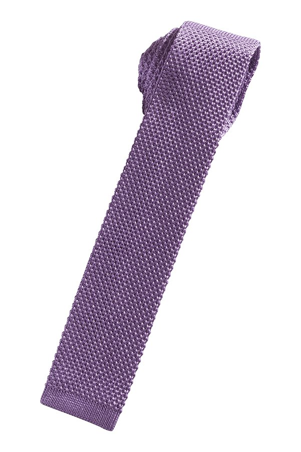 Wisteria Silk Knit Necktie