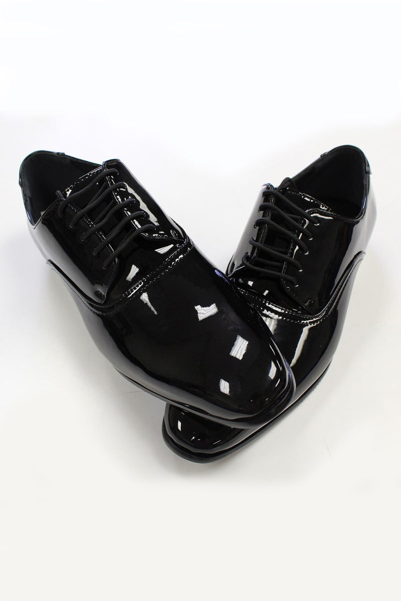 "Dover" Black Frederico Leone Tuxedo Shoes