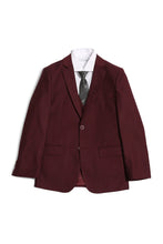 Ferrecci "Jax" Kids Burgundy Suit 5-Piece Set