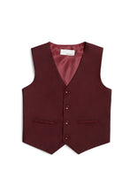 Ferrecci "Jax" Kids Burgundy Suit 5-Piece Set