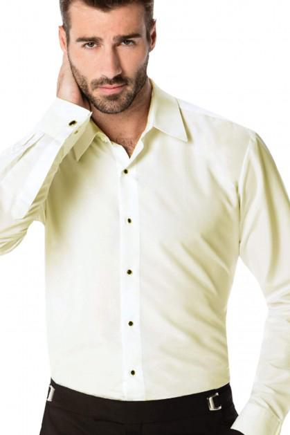 Formal Shirts "Jessie" Ivory Laydown Tuxedo Shirt