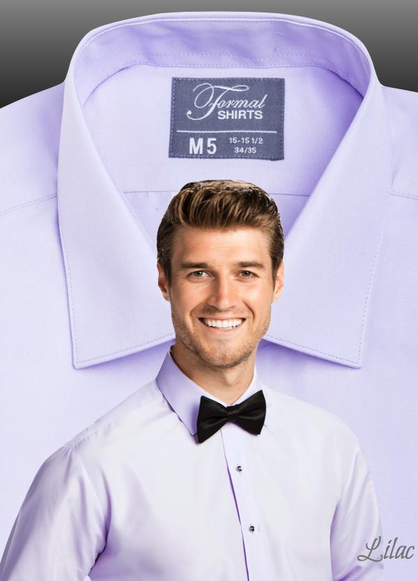 Formal Shirts "Jessie" Lilac Laydown Tuxedo Shirt