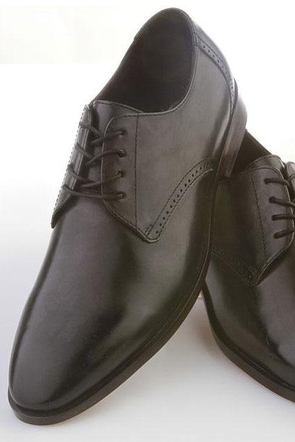 Frederico Leone "Hudson" Black Frederico Leone Tuxedo Shoes