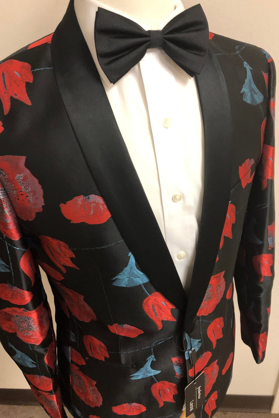 Frederico Leone "Stefano" Red Tuxedo Jacket (Separates)