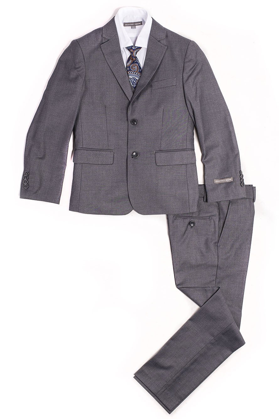 Geoffrey Beene "Austin" Kids Charcoal 5-Piece Suit (Geoffrey Beene / AXNY)