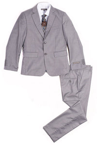 Geoffrey Beene "Austin" Kids Light Grey 5-Piece Suit (Geoffrey Beene / AXNY)