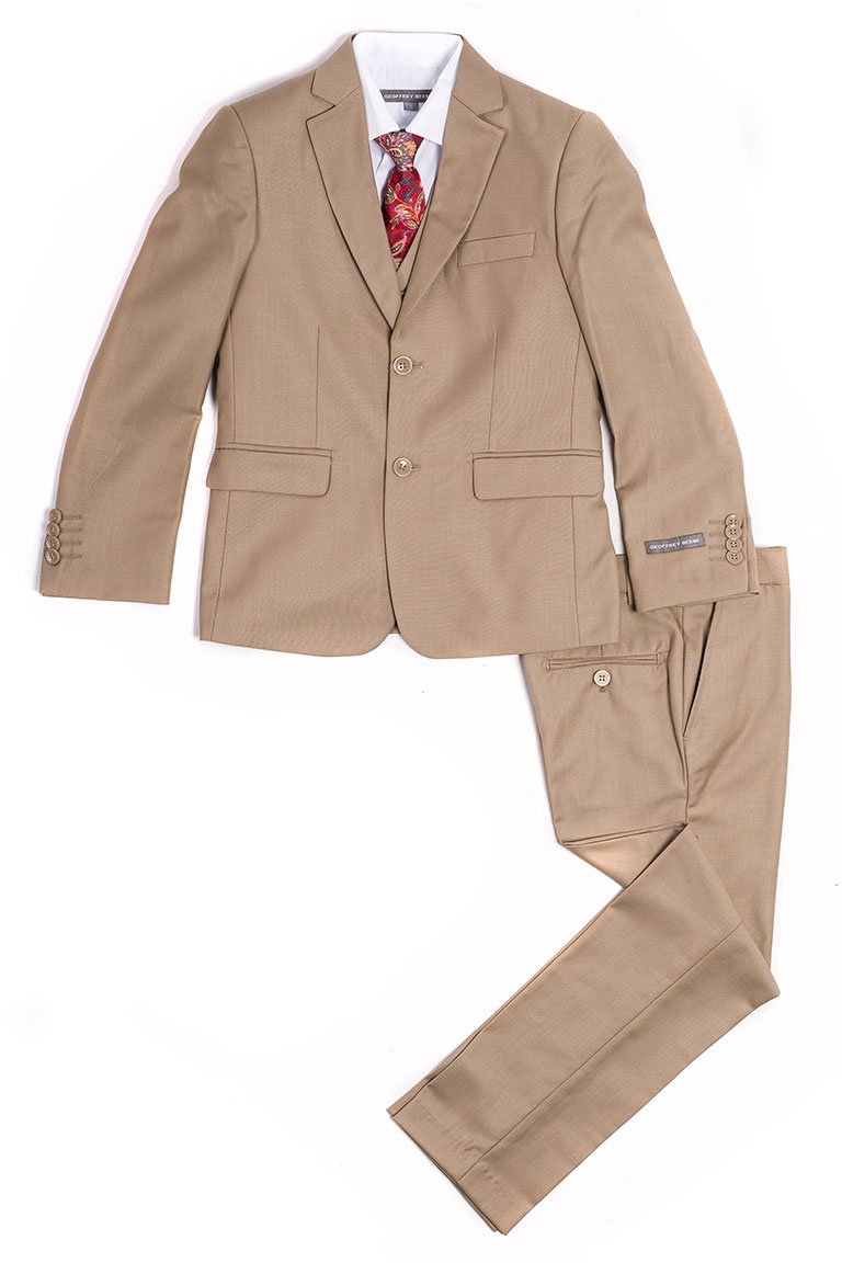 Geoffrey Beene "Austin" Kids Tan 5-Piece Suit (Geoffrey Beene / AXNY)