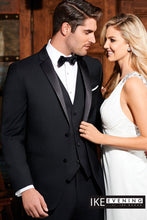 Ike Behar "Parker" Black Tuxedo Jacket (Separates)